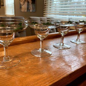 LAST CHANCE! Set of vintage margarita glasses